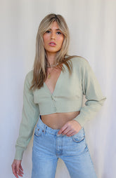 West Village Cropped Cardigan